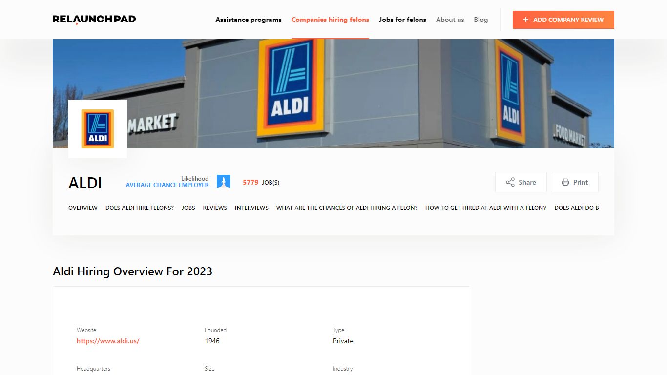 Does Aldi Hire Felons in 2022? All the Answers You Need to Know