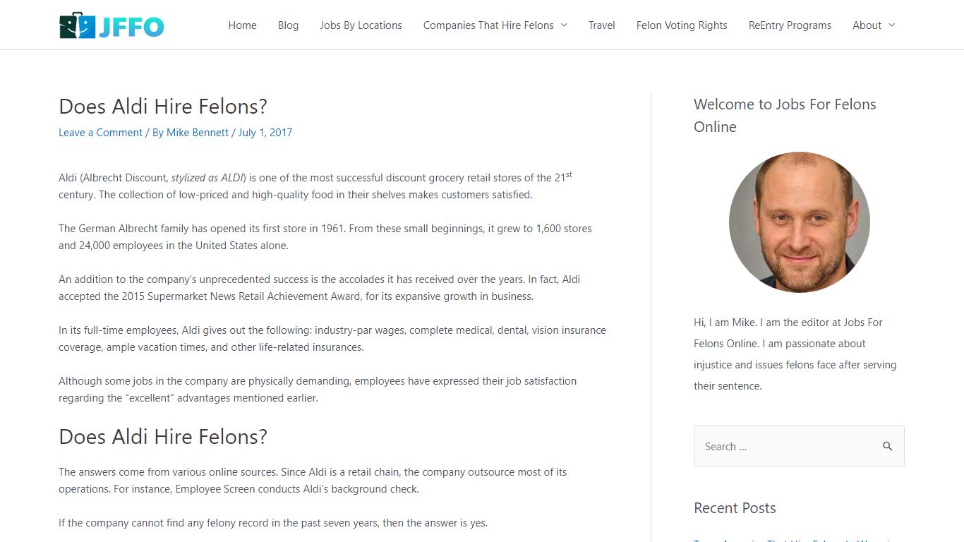 Does Aldi Hire Felons? (Work For Aldi) - Jobs for Felons Online